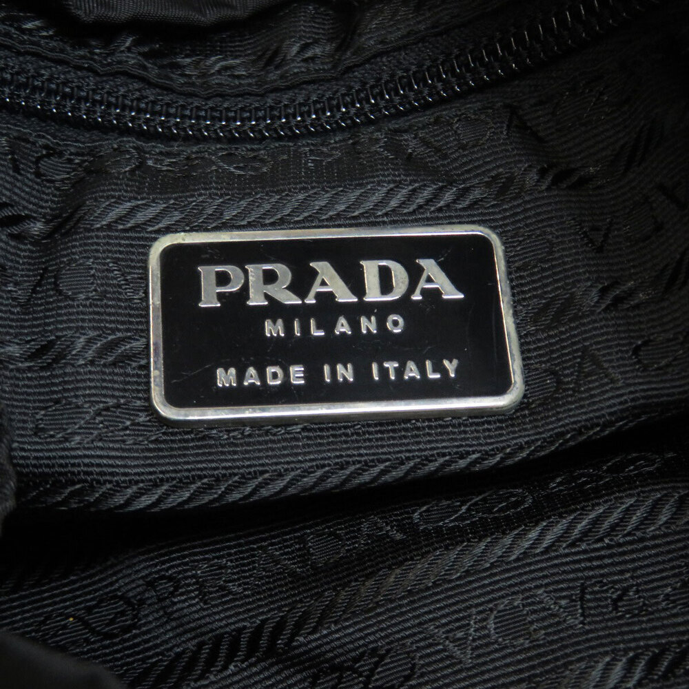 Prada logo Backpack Rucksack Daypack - Picture 6 of 11